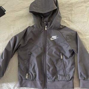 Nike Light Gray Mesh Jacket